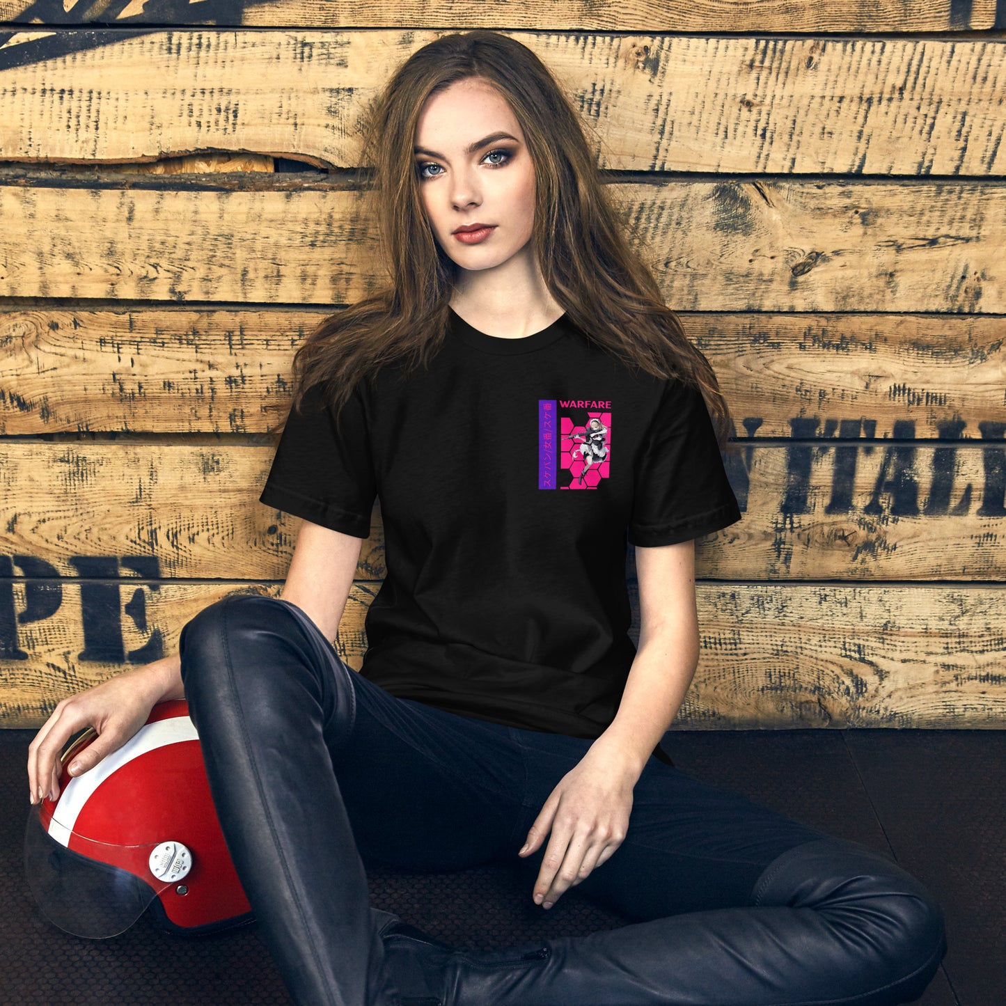 Waifu Warfare Left Chest Maid Tee