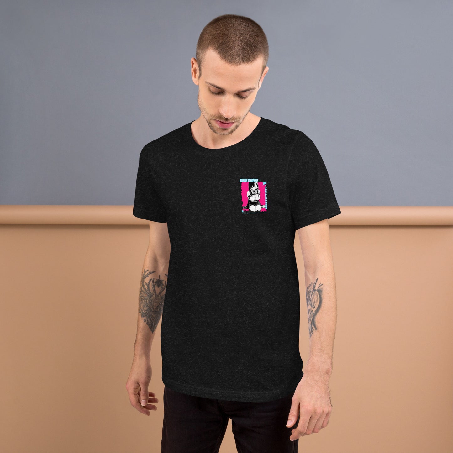 Waifu Warfare Bondage II Left Chest Tee