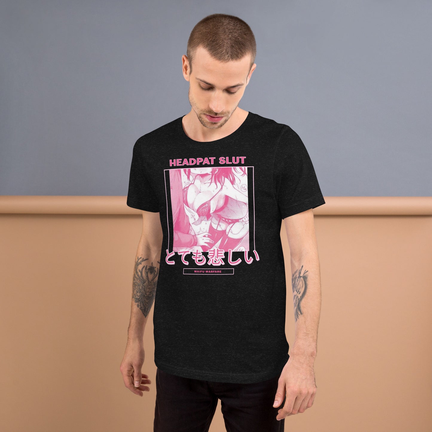Headpat Slut Tee by Waifu Warfare