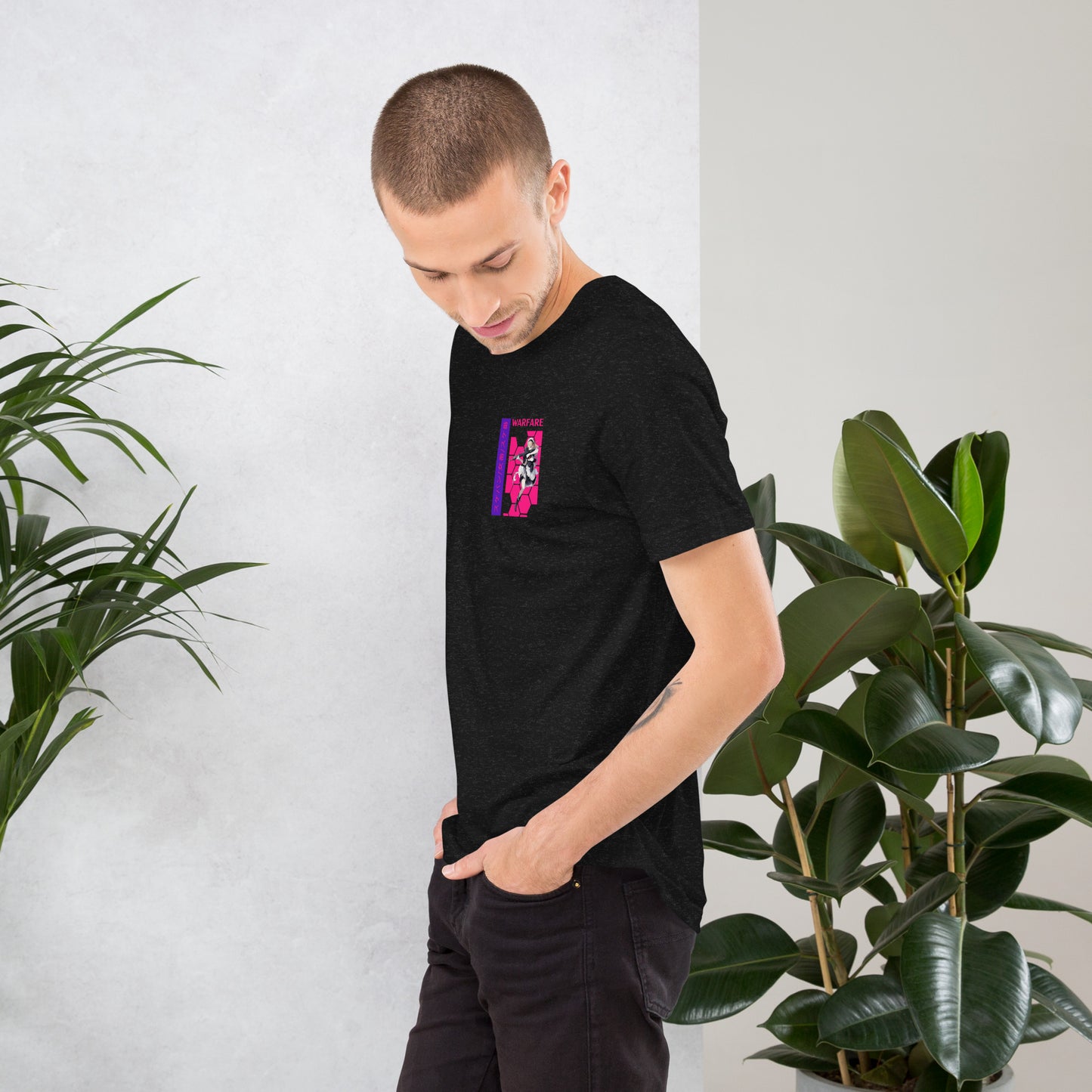 Waifu Warfare Left Chest Maid Tee