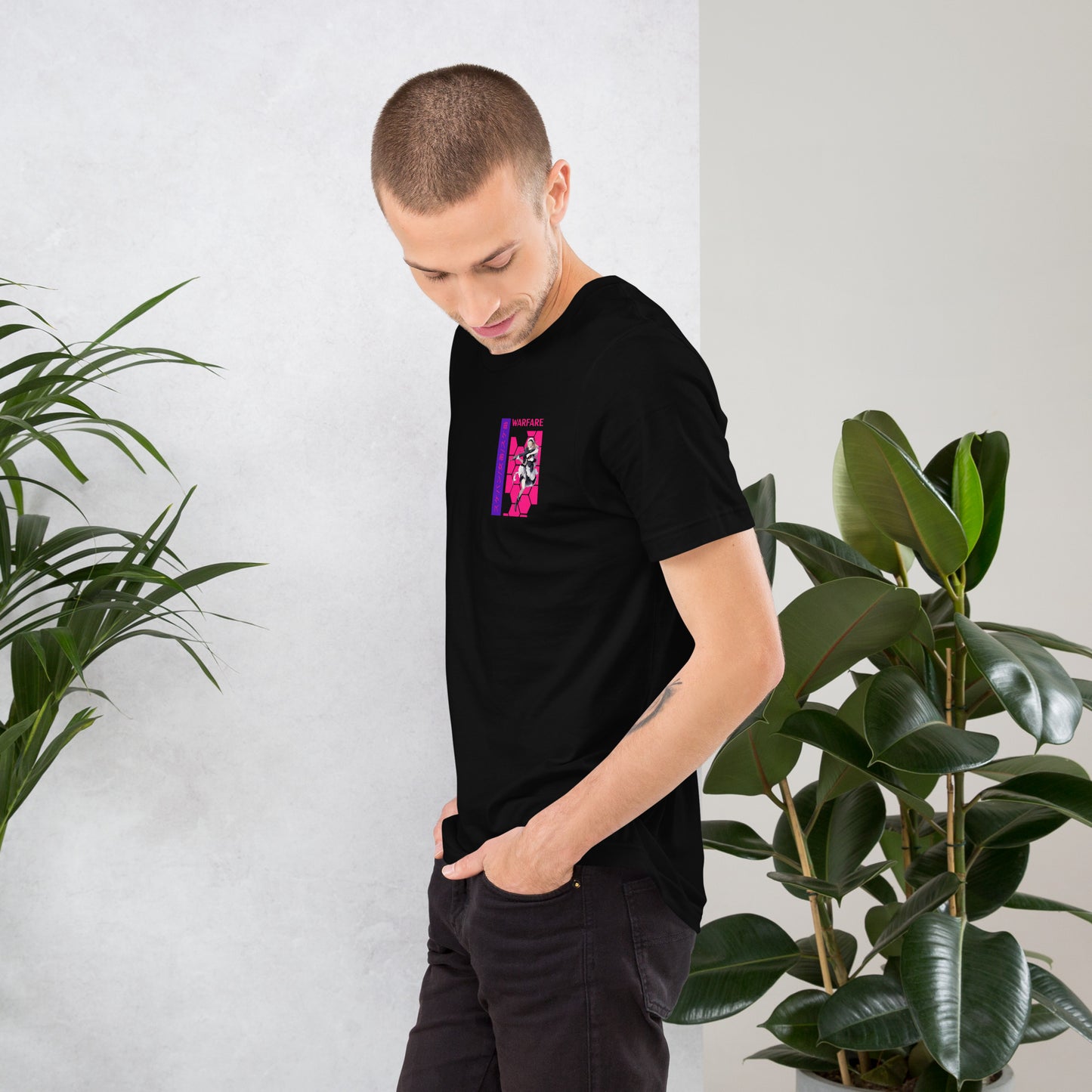 Waifu Warfare Left Chest Maid Tee