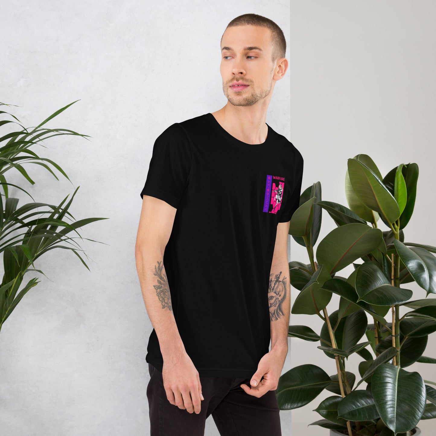 Waifu Warfare Left Chest Maid Tee
