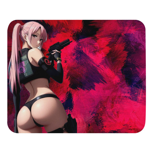 Waifu Warfare Gaming Mouse Pad