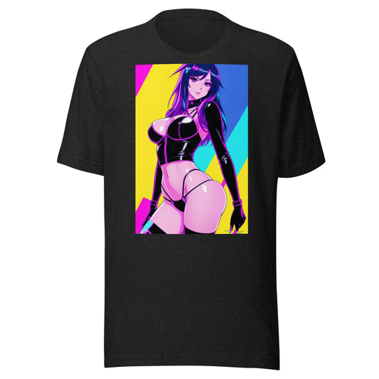 Retro Neon Waifu Graphic Tee