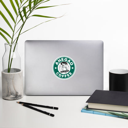 Ahegao Coffee Anime Sticker 2