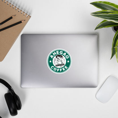 Ahegao Coffee Anime Sticker 2
