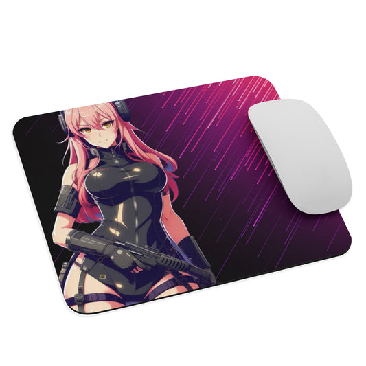 Waifu Warfare Tech Mouse pad