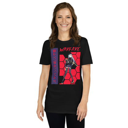 Waifu Warfare Soldier Girl Tee