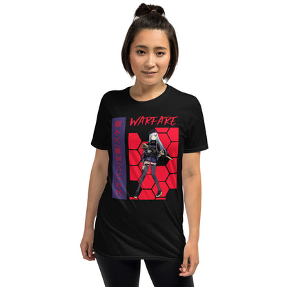 Waifu Warfare Soldier Girl Tee