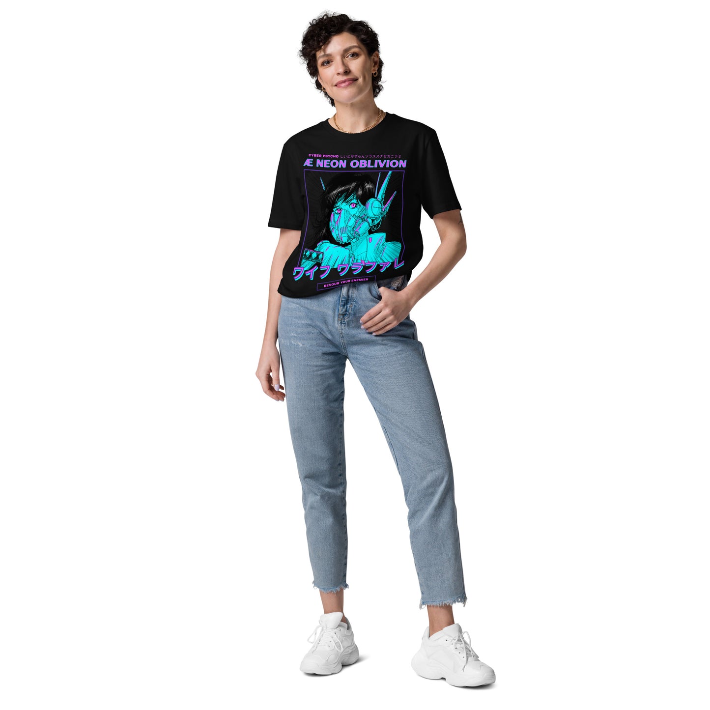 Waifu Warfare Cyberpunk Tee