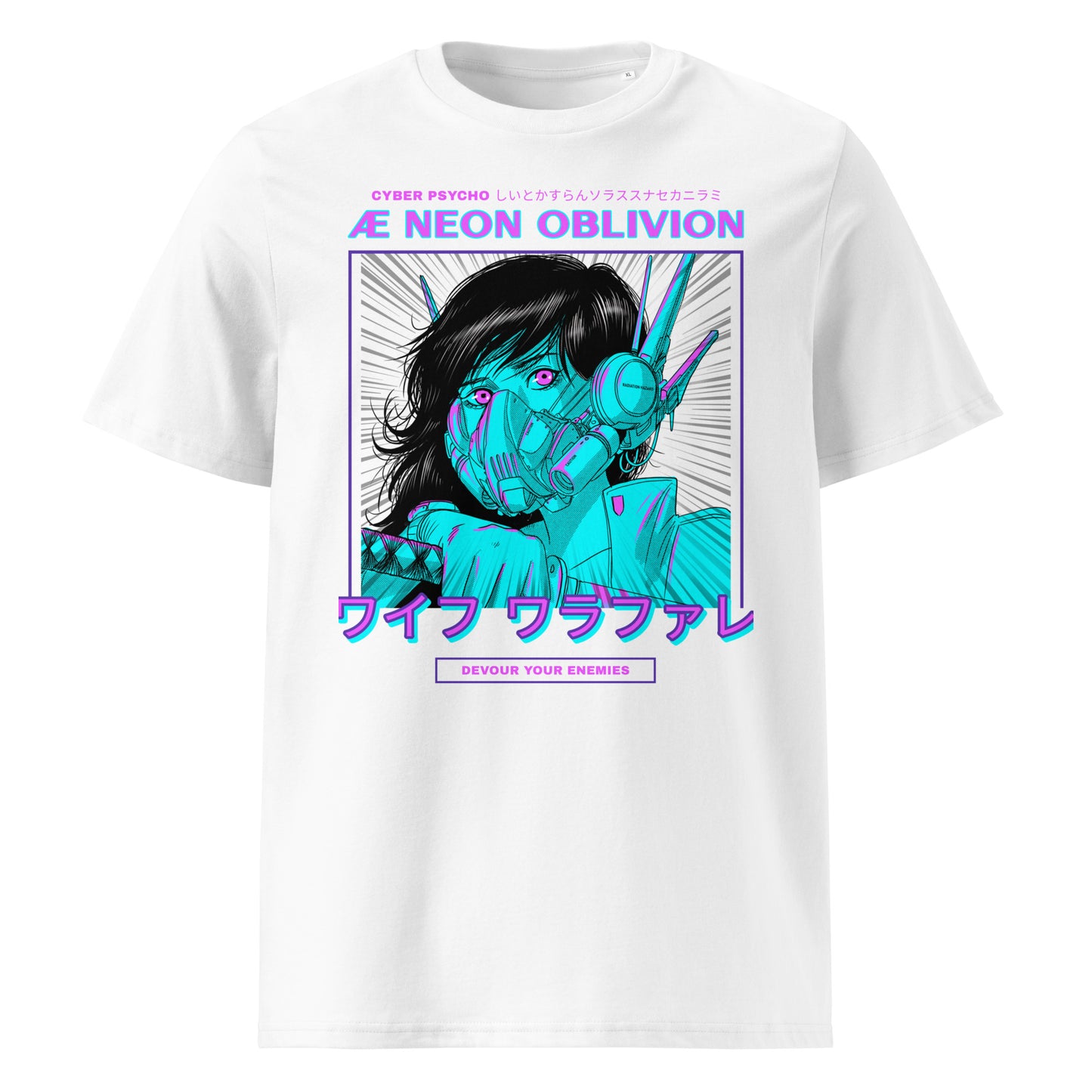 Waifu Warfare Cyberpunk Tee