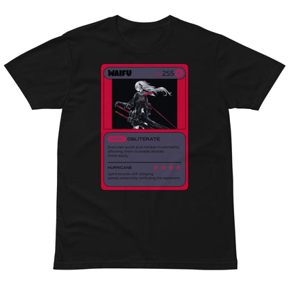 Waifu Warfare Trading Card Tee