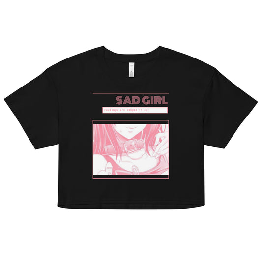 Sad Girl Women's Crop Top